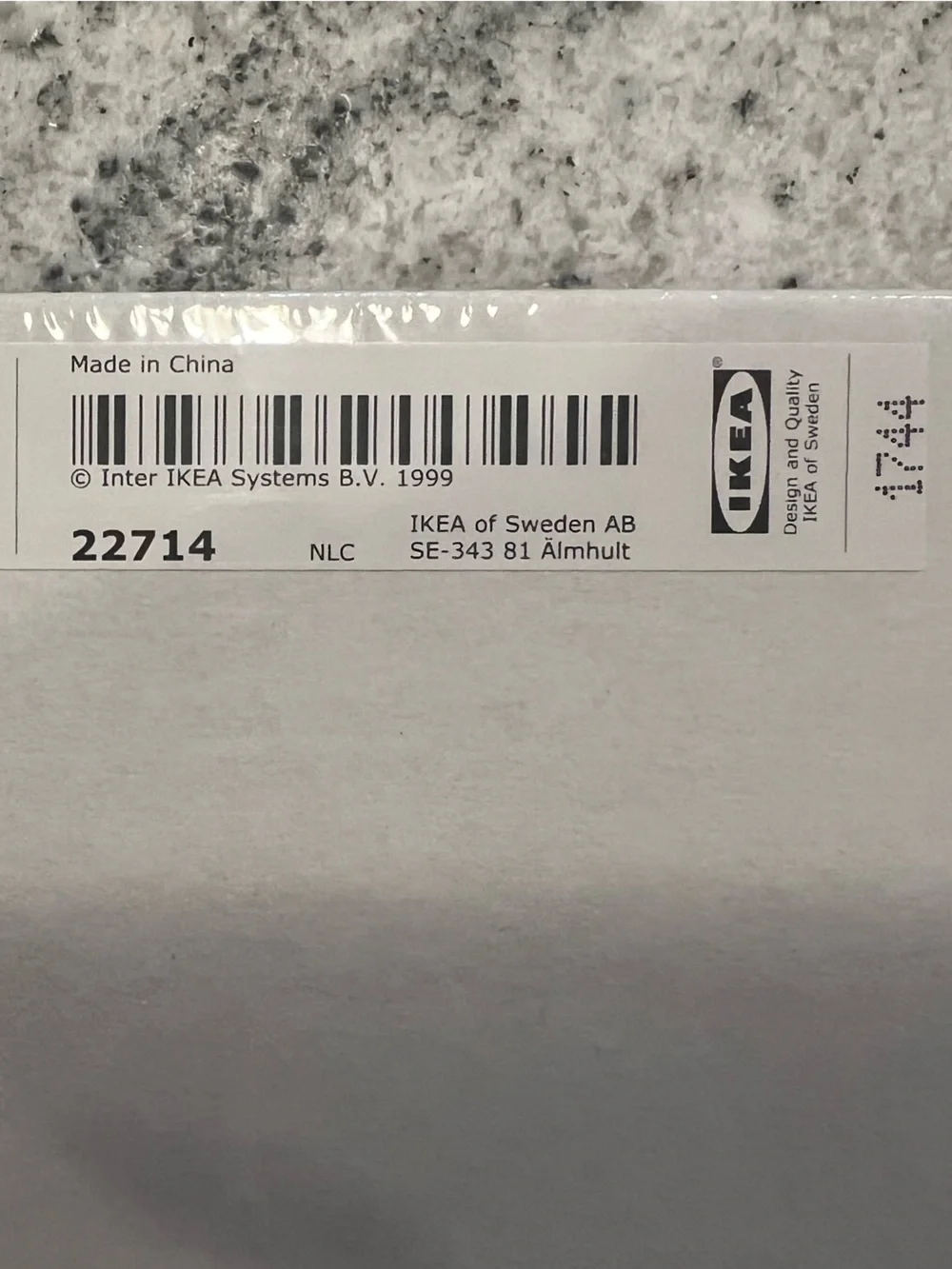 New🪑IKEA 3 Black Plastic Chair Wall Hooks